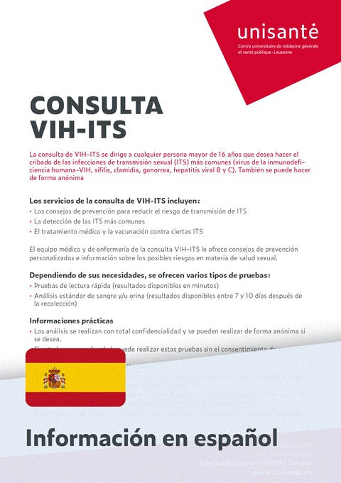 Consulta VIH-ITS - Espanol