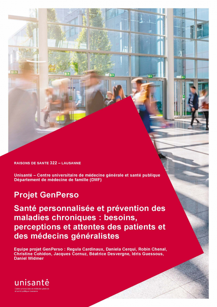 Page de titre du Raison de santé 322