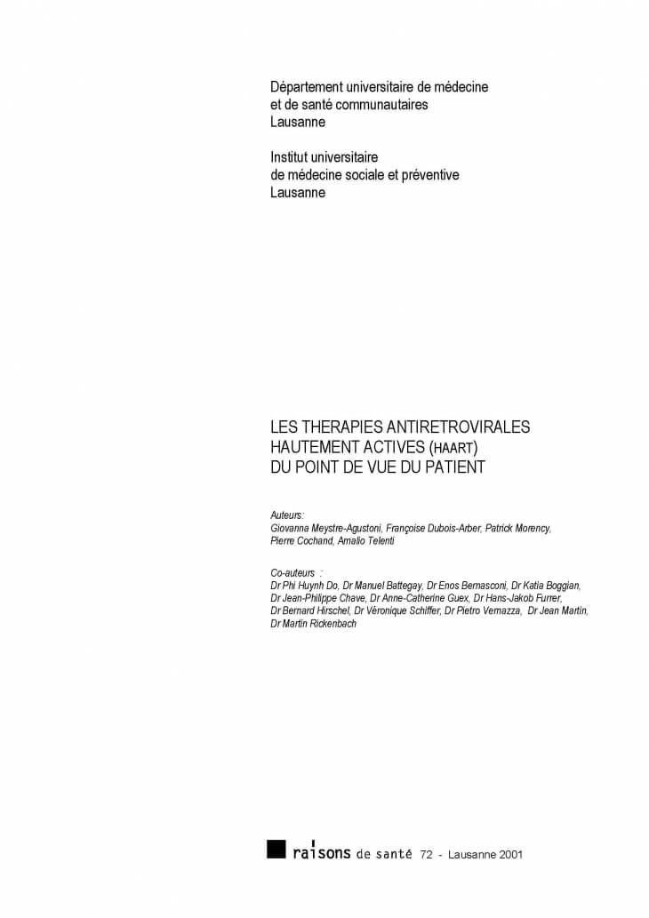 Page de garde RDS 72