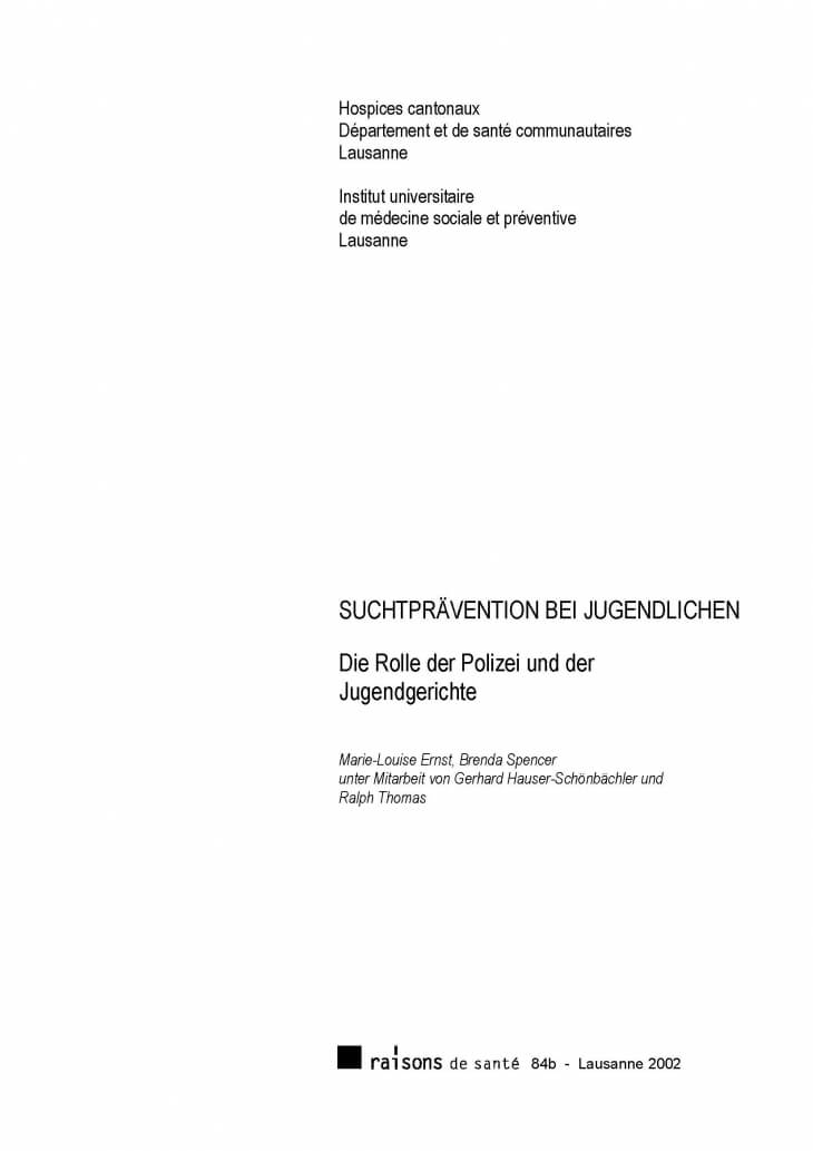 Page de garde RDS 84b