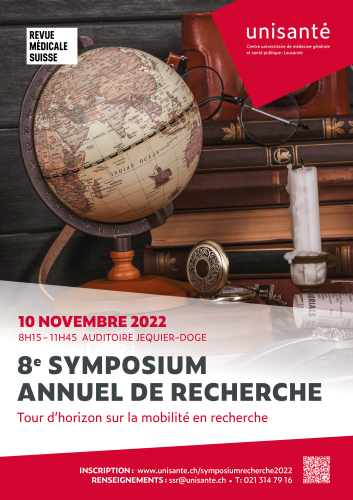 affiche Symposium annuel de recherche