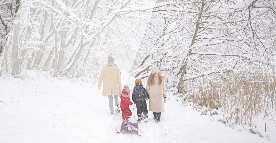 Balade santé dans la neige entre Pully et Prilly-Malley
