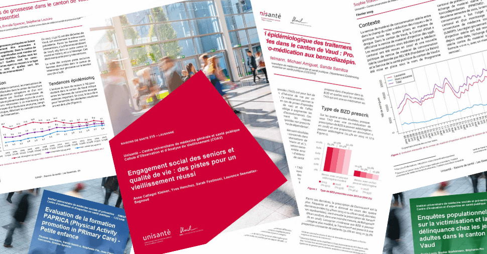 Publications Raisons de santé recherche Unisanté