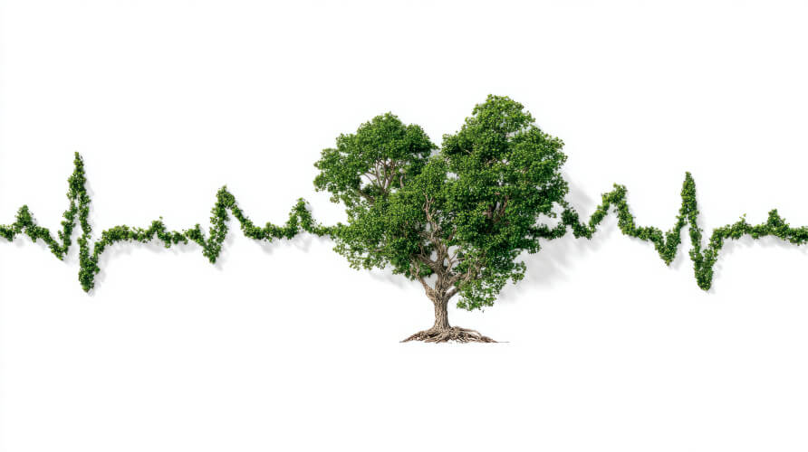 battement de coeur en plante