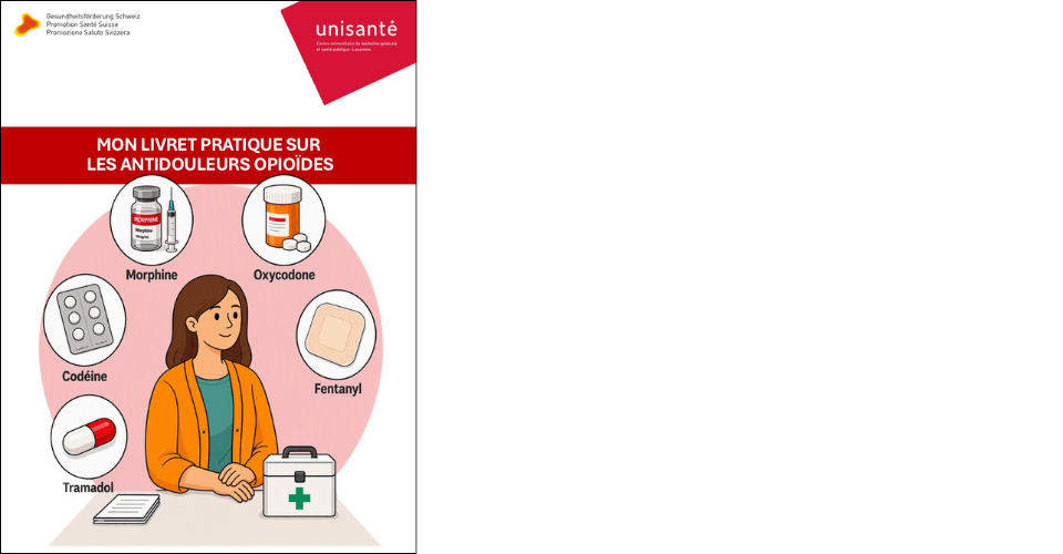 Brochure - Unisanté - 2026 - Mon livret pratique sur les antidouleurs opioïdes