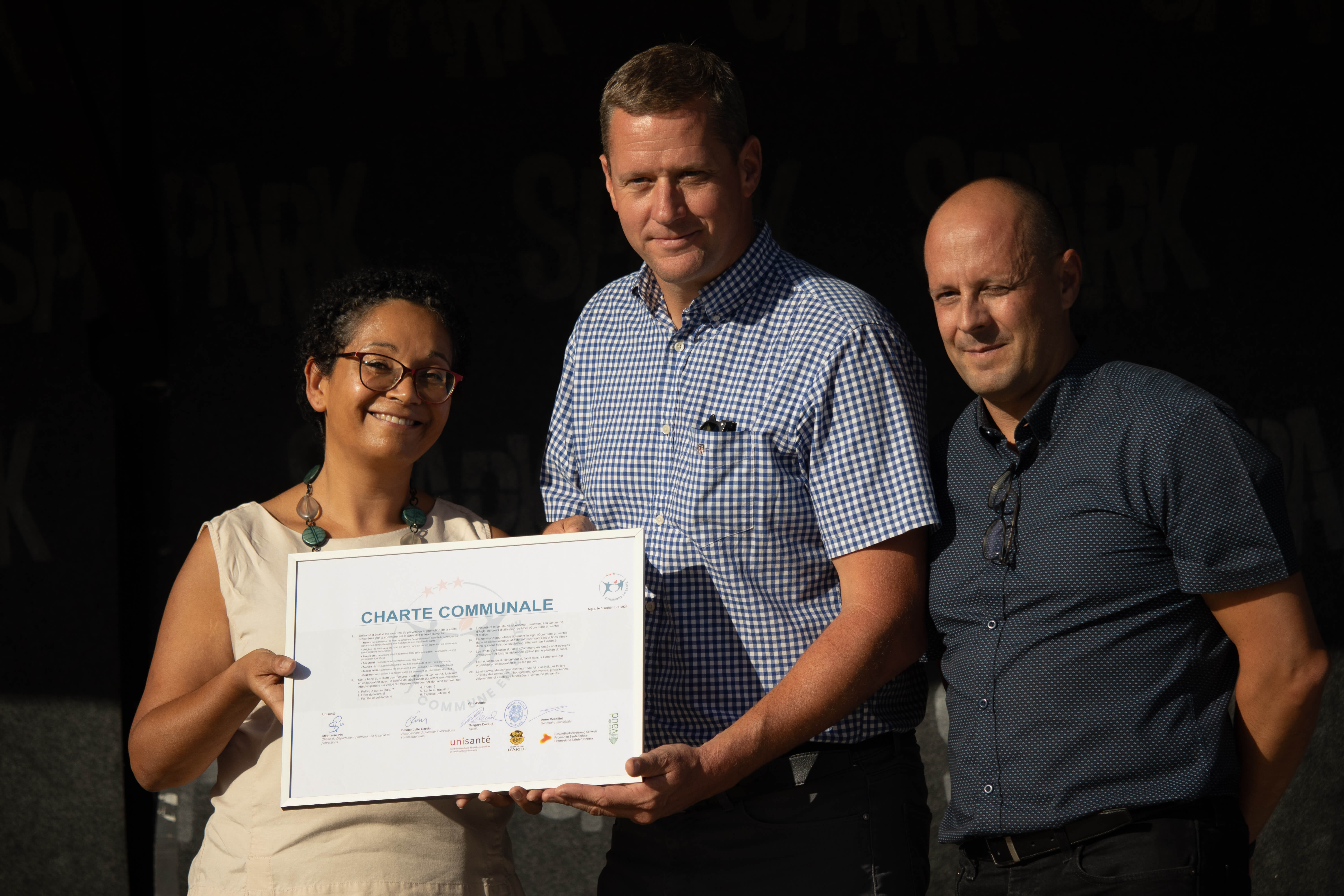 Photo de remise de diplôme
