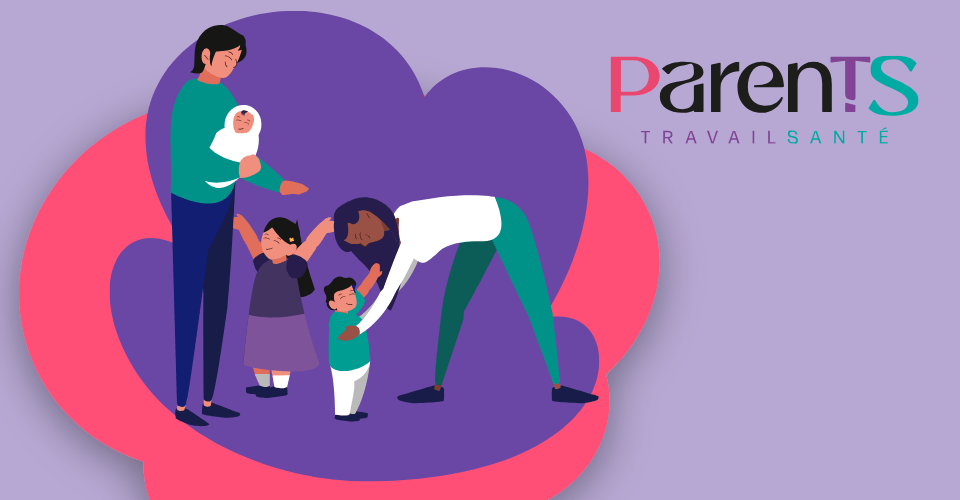 des parents et des enfants