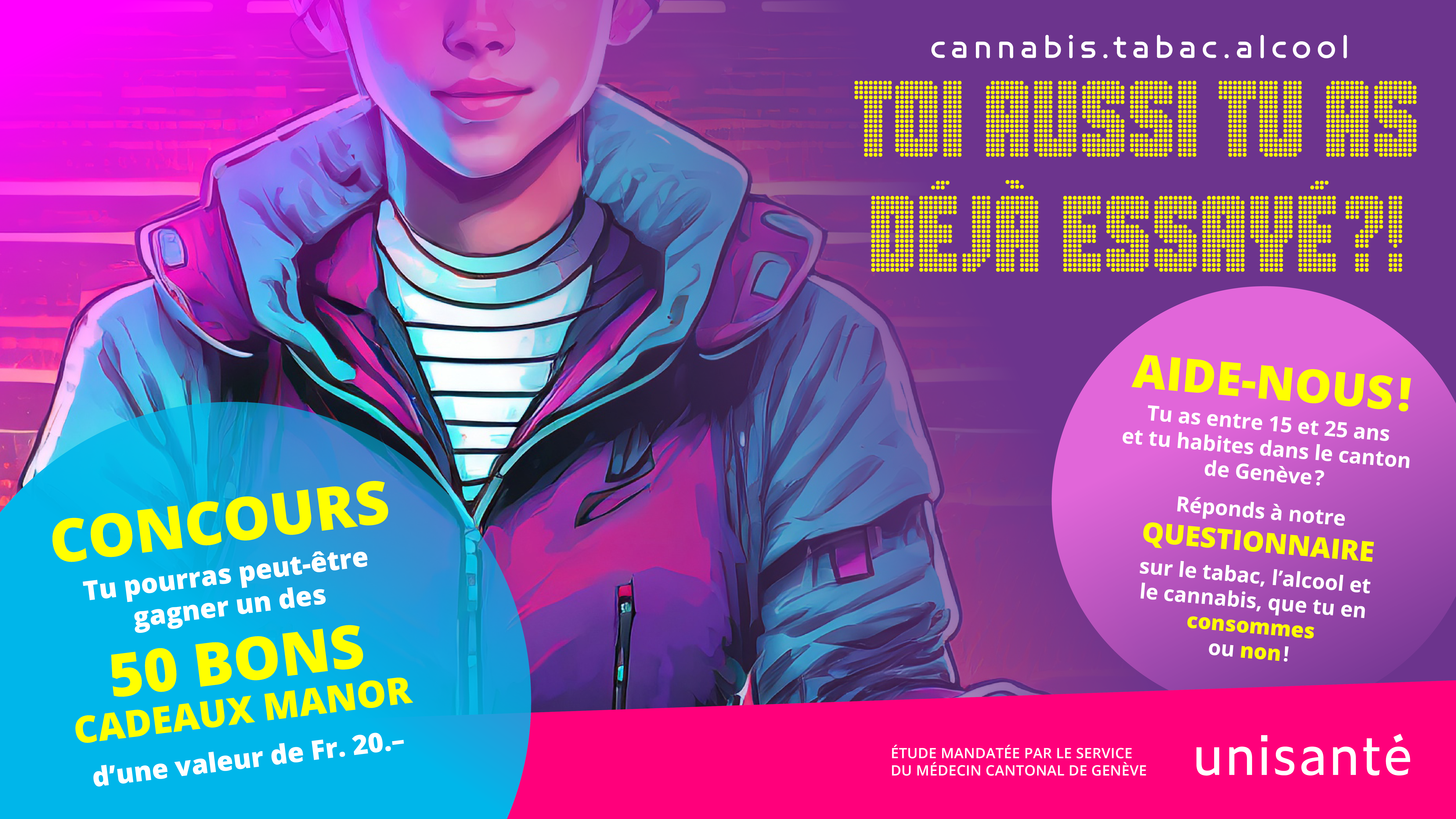 flyer etude consommation substances jeunes