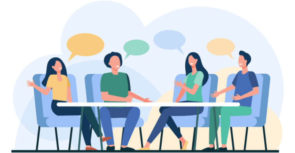 professionnels autour d'une table