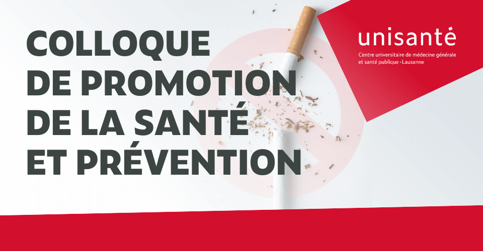 Colloque Promotion de la santé et prévention tabac cigarette