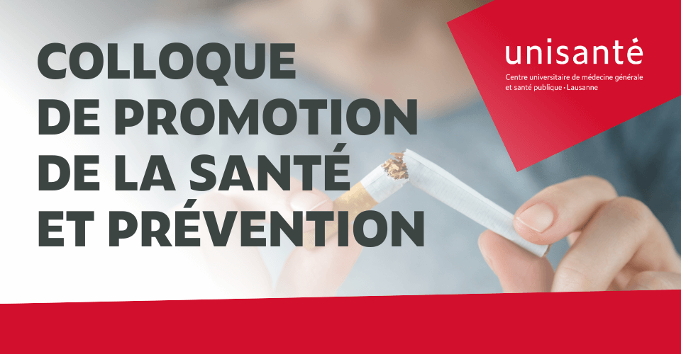 Colloque Promotion de la santé et prévention tabac cigarette stop