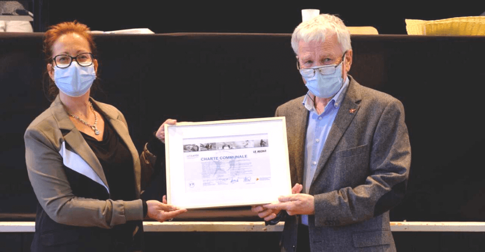 Remise du label Commune en santé par Unisanté